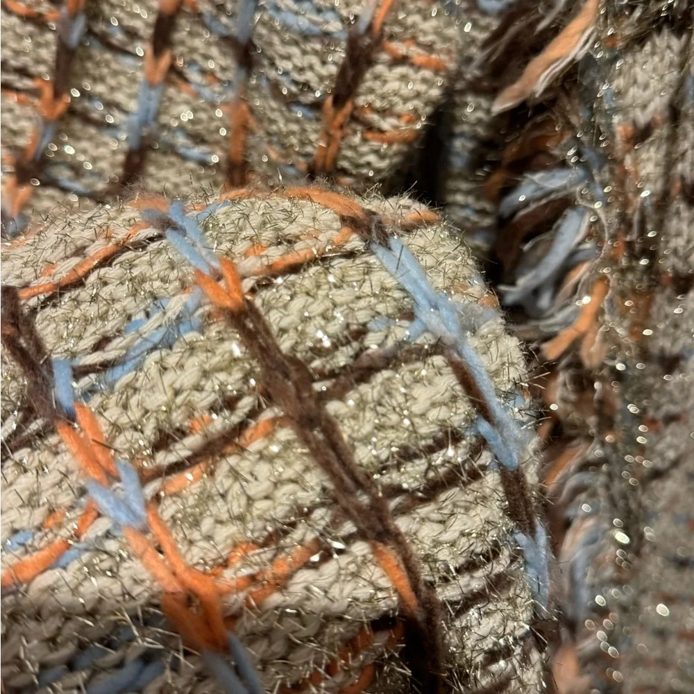 L'ATISTE Multicolor Textured Cardigan - Picture 3 of 7